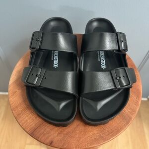 Black Birkenstock Eva Sandals